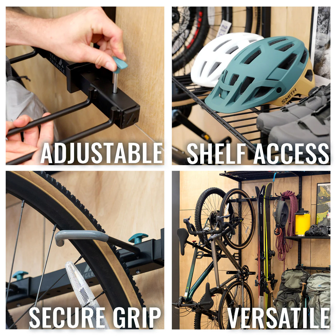 G-Adventure Pro | Adjustable Wall Storage System | Holds 500 lbs - Image 4