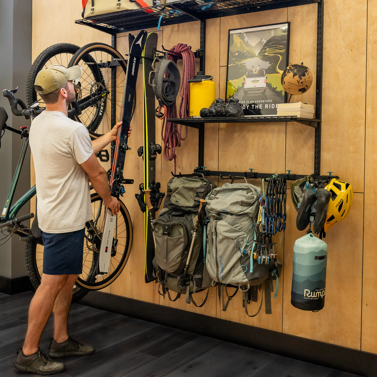 G-Adventure Pro | Adjustable Wall Storage System | Holds 500 lbs - Image 6