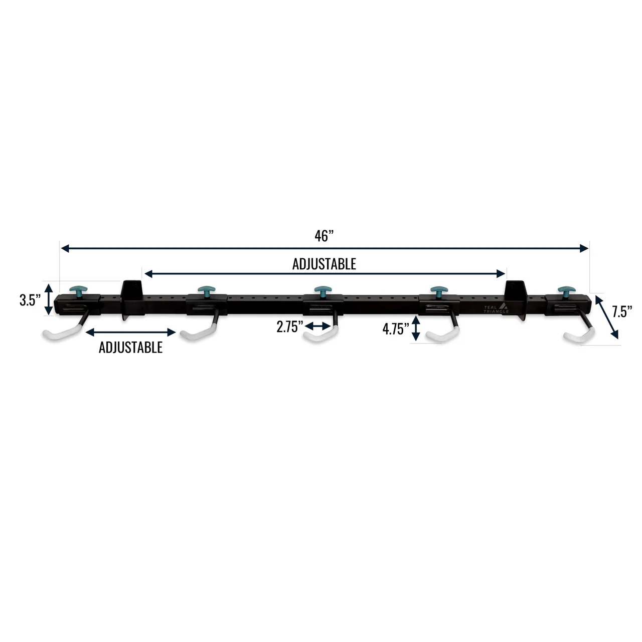 G-Bike | Adjustable Wall Storage System | Holds 5 Bikes - Image 6