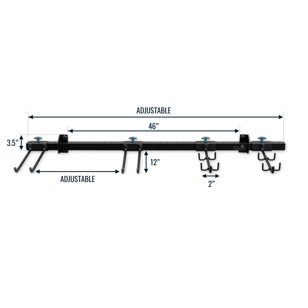 G-Hike & Camp | Adjustable Wall Storage System | Holds 300 lbs - Image 3
