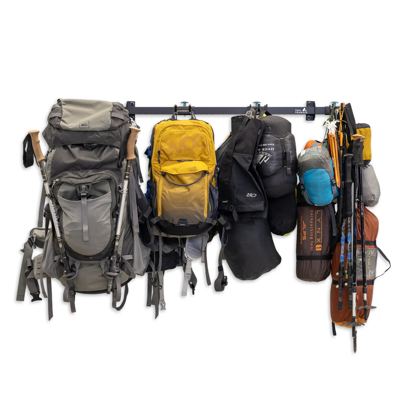 G-Hike & Camp | Adjustable Wall Storage System | Holds 300 lbs - Image 5