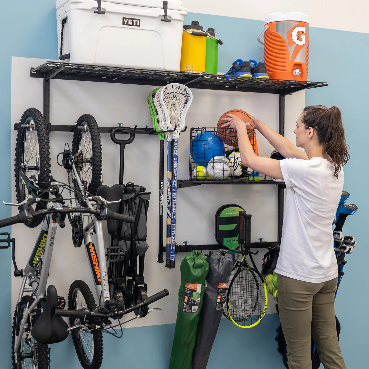 G-Sport Pro | Adjustable Wall Storage System | Holds 500 lbs - Image 8