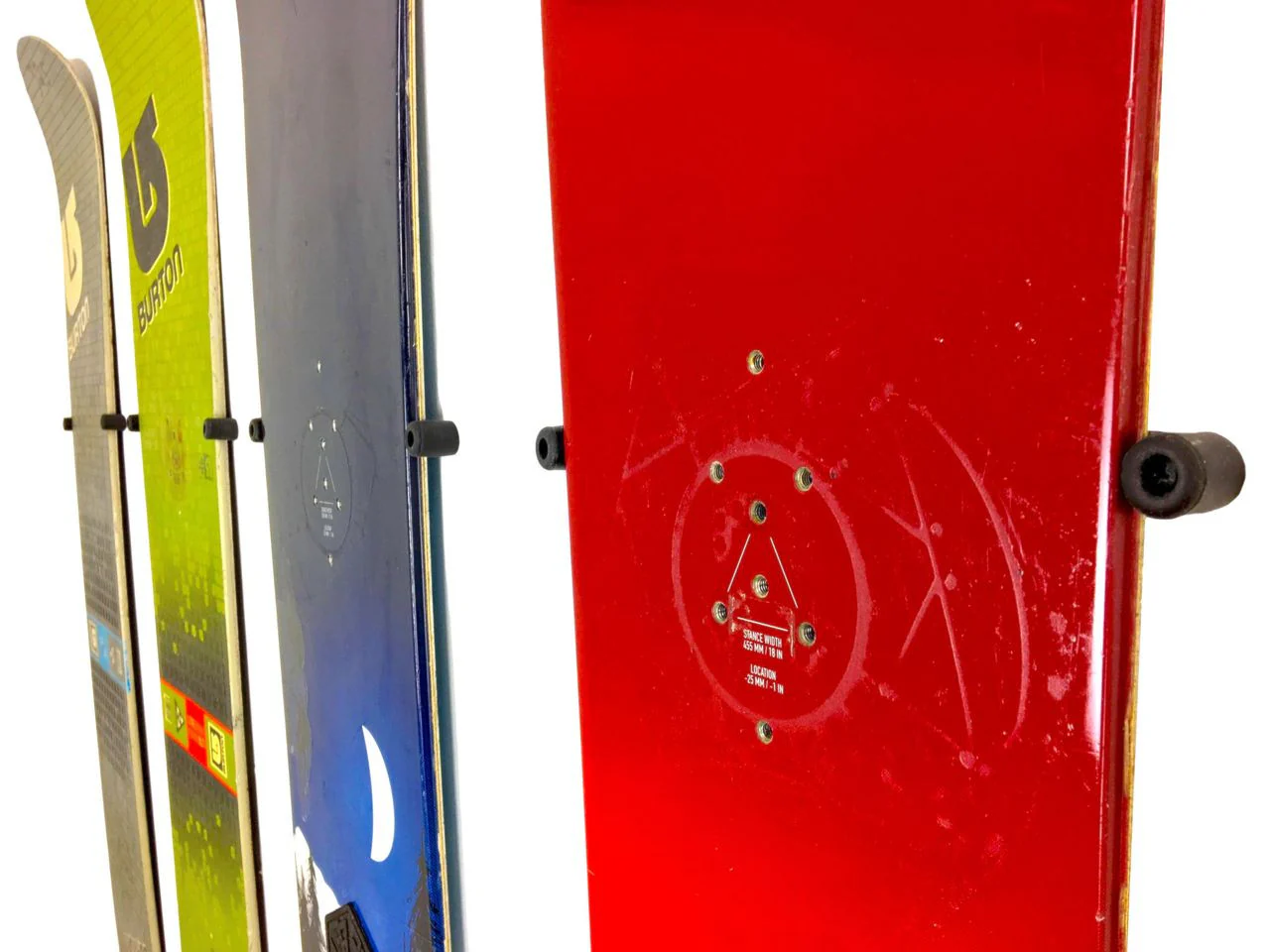 The Cinch Snowboard Display | Floating Rack | 2 Boards - Image 12