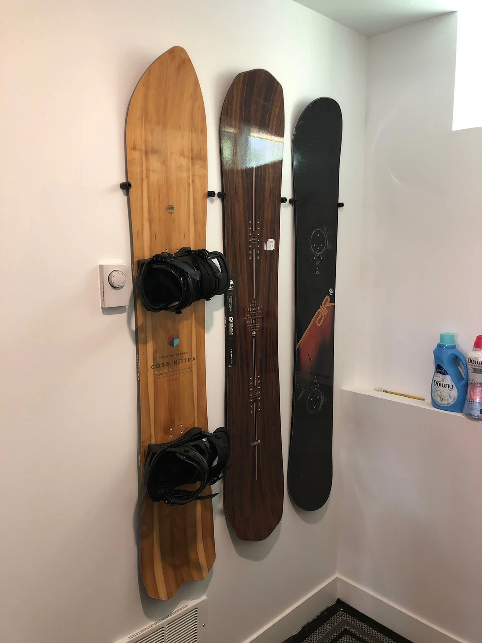 The Cinch Snowboard Display | Floating Rack | 2 Boards - Image 6