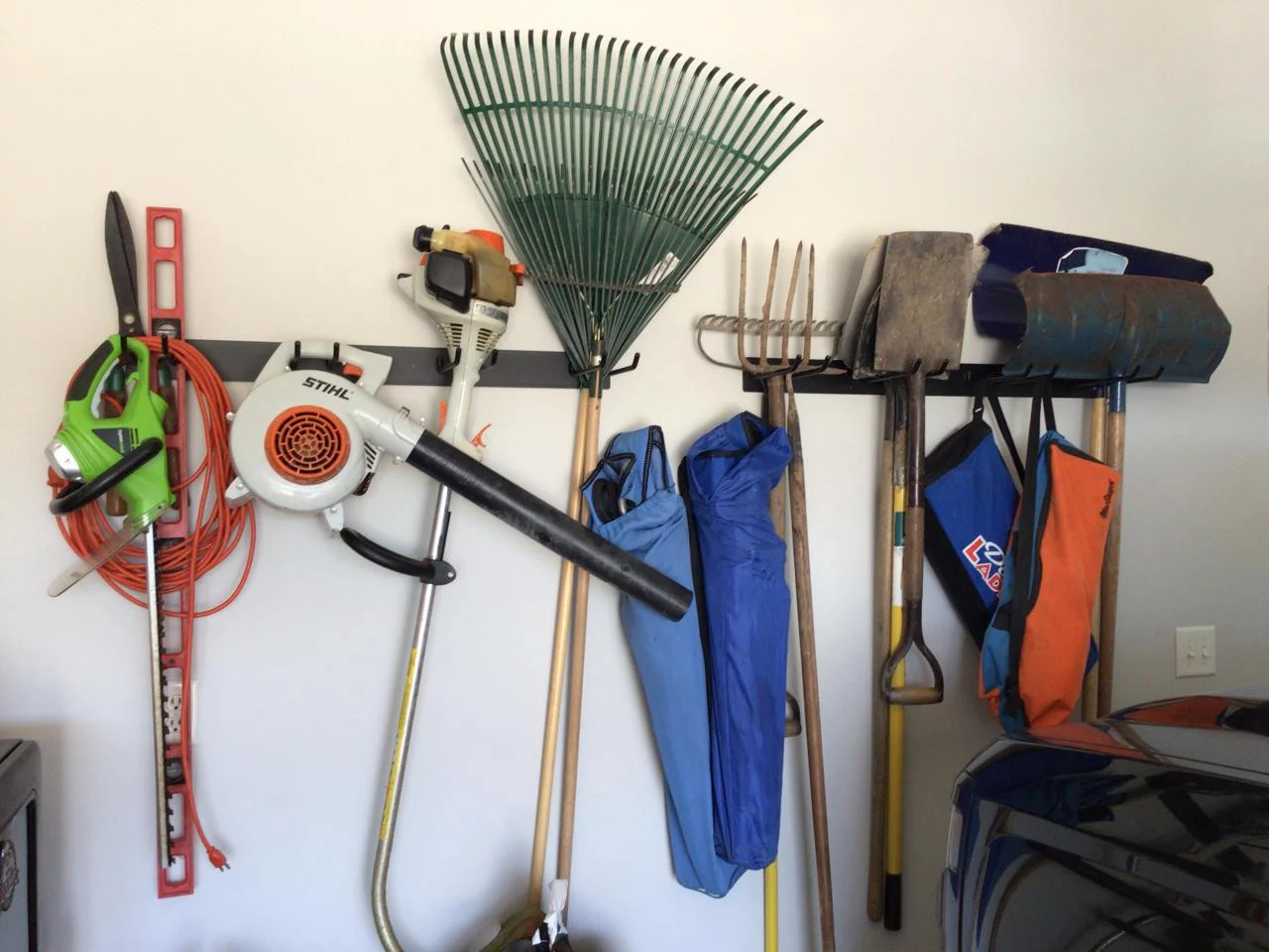 Handyman Tool Bundle Drill & Power Tool Racks, Shelf, & Yard Tool Organizer - Image 10