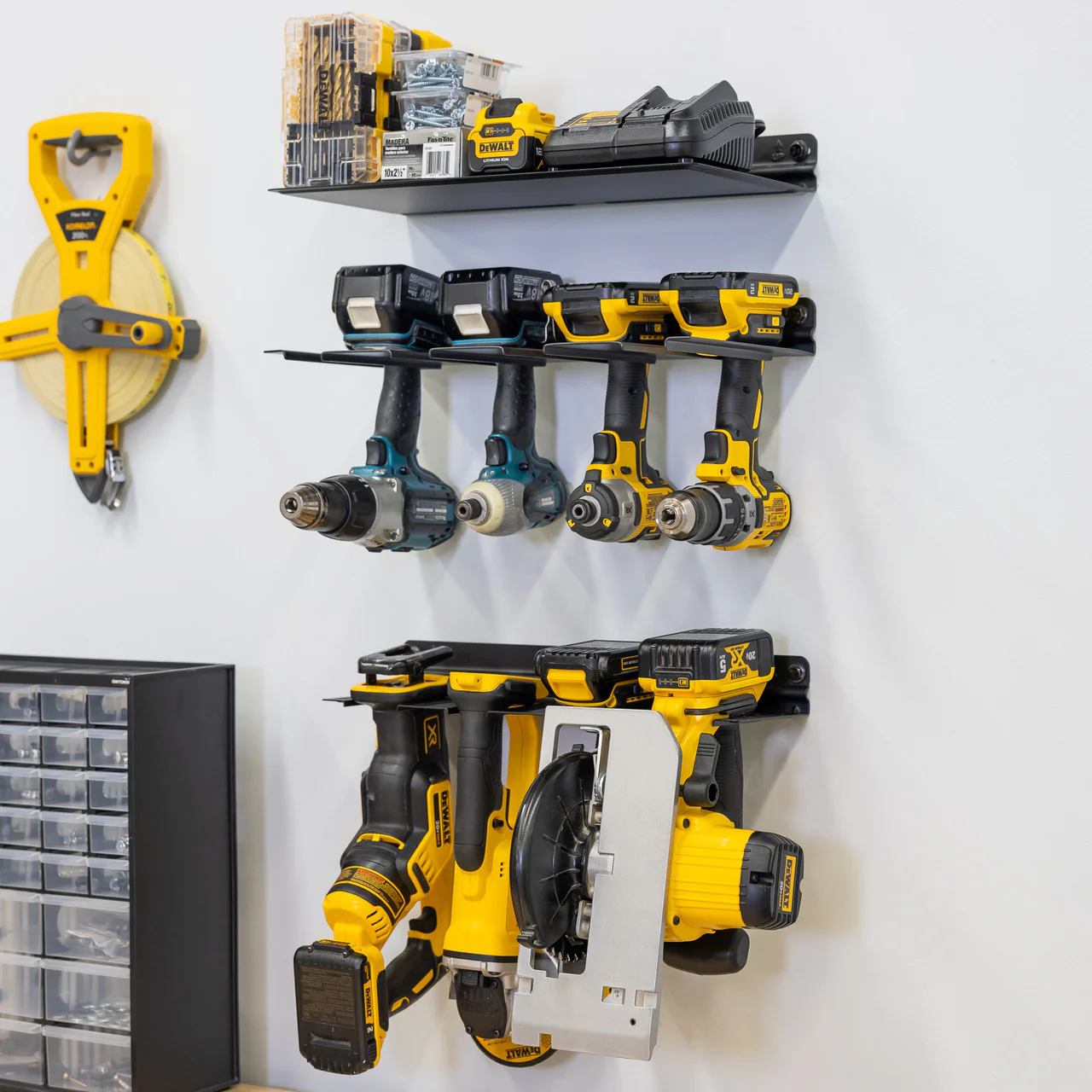 Handyman Tool Bundle Drill & Power Tool Racks, Shelf, & Yard Tool Organizer - Image 3